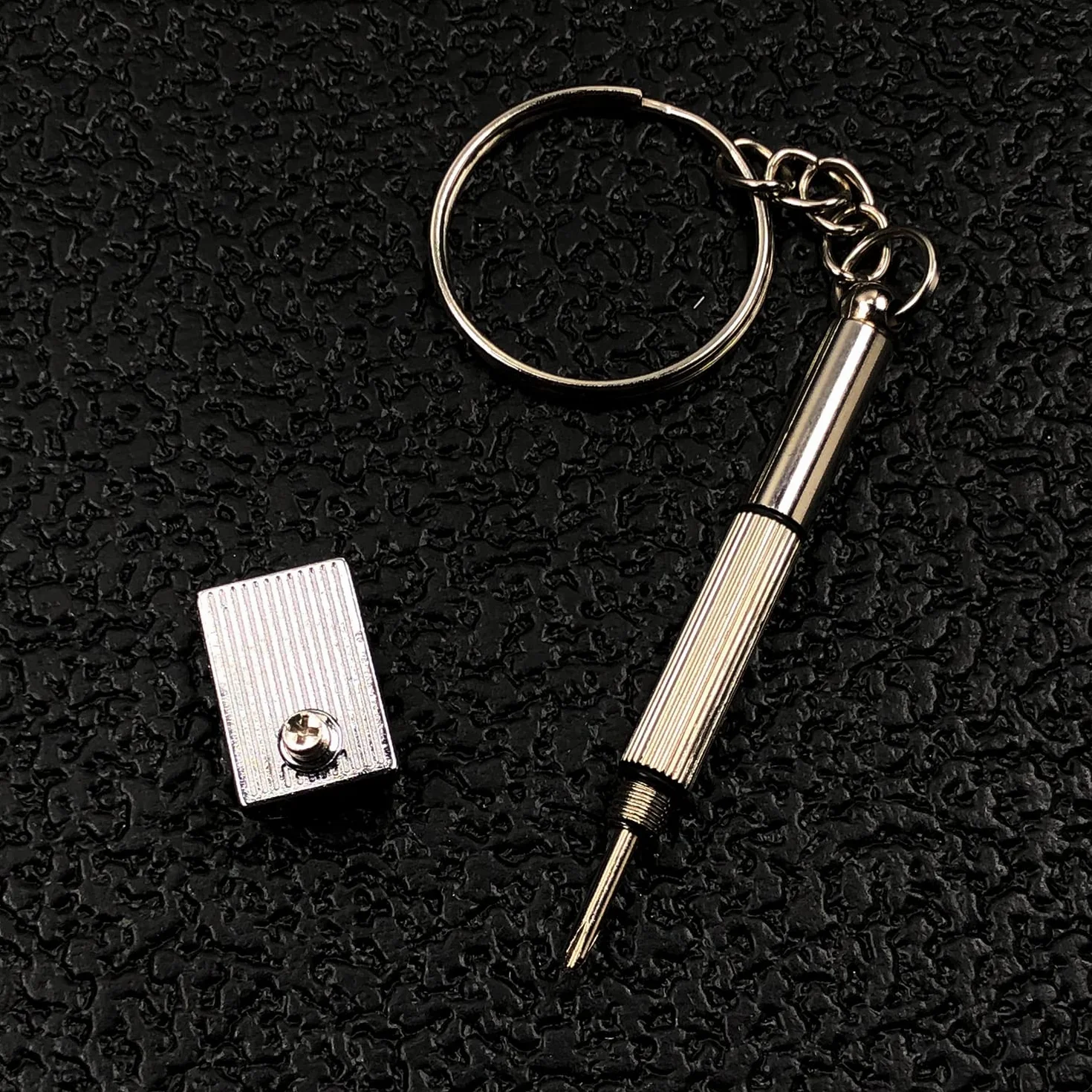 Zestaw 61 sztuk stile rettangolare cerniere clip riparazione con cacciavite argento/bronzo/dorato