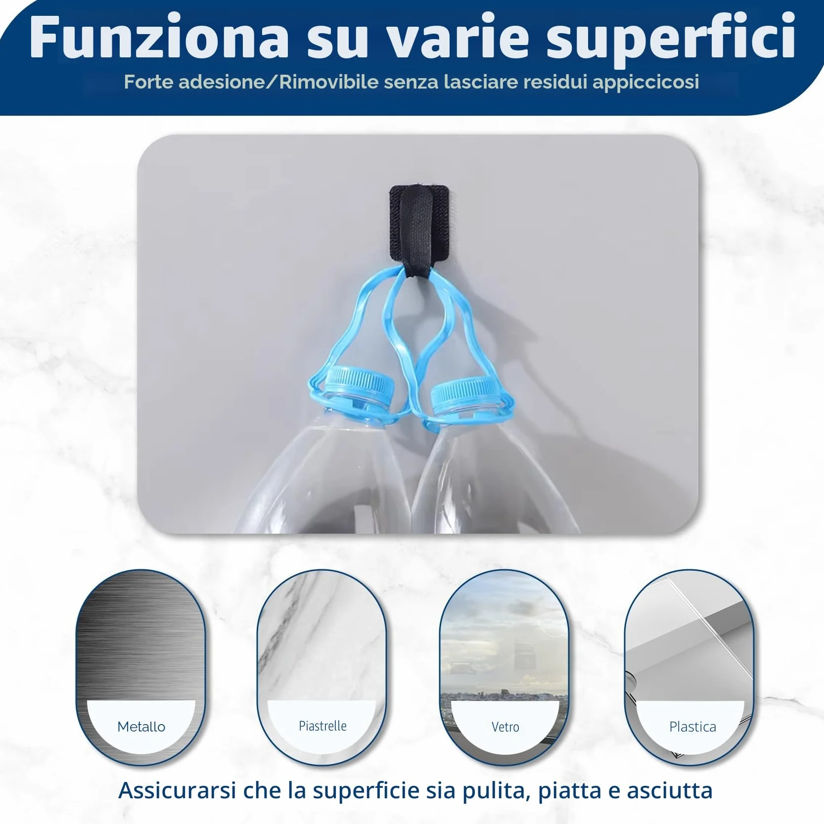 Abnii 50 pezzi per la gestione dei cavi da scrivania, fascette stringicavo autoadesive in velcro, organizer per cavi da scrivania, clip per cavi per TV, catena luminosa, nero, piccolo