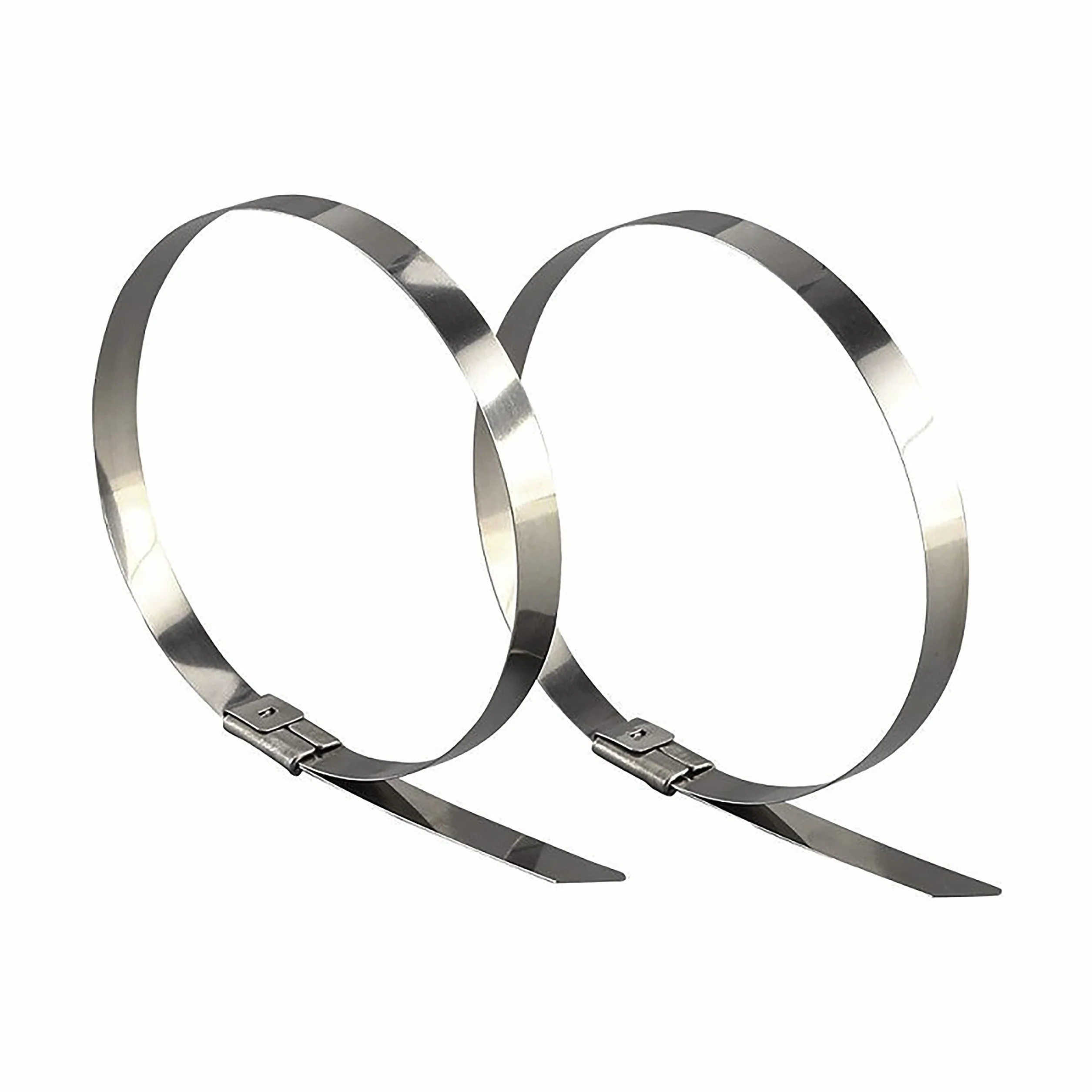 V-TAC Fascette in Acciao Inox per Cavi misura 4.6 mm x 350 mm - Confezione 100 Pezzi - Fascette per Cablaggio Multiuso - Stringicavo Portacavi Fermacavi per Elettricista, Meccanico, Tubi in Ferro
