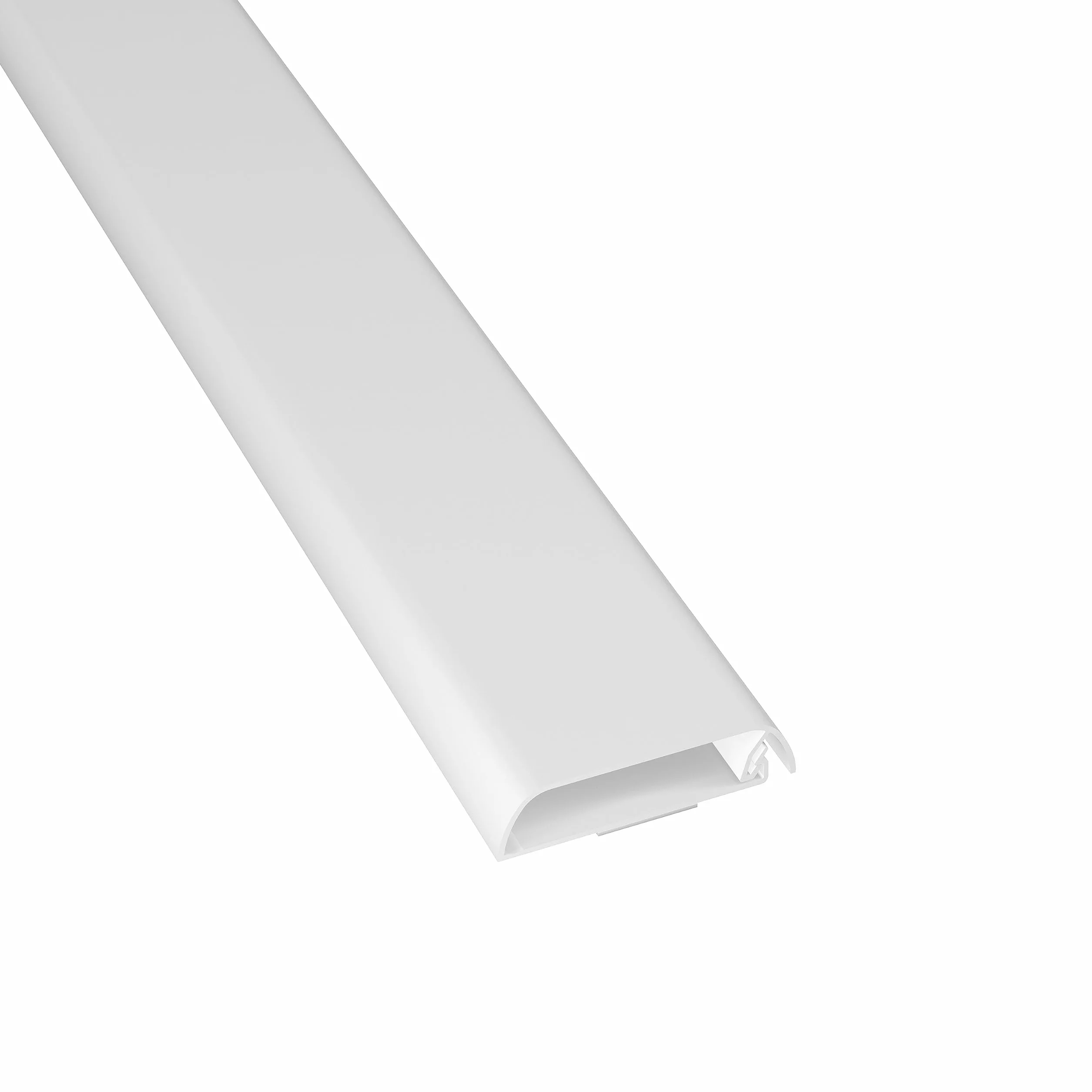 D-Line Copricavi TV, Nasconde Cavi a Parete, Coprifili Autoadesivo, Design Senza Giunzioni a Basso Profilo - 60mm (L) x 15mm (H) x 40cm Lunghezza - Bianco