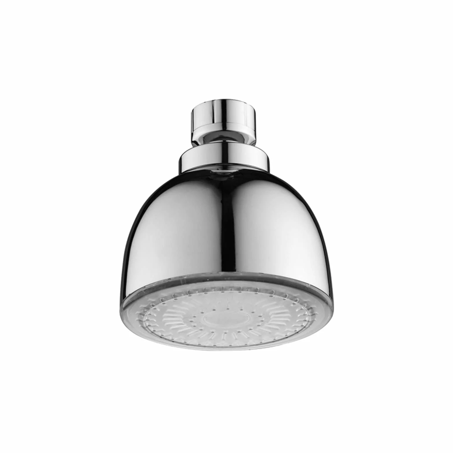 Soffione doccia a LED fisso 2026 con cambio automatico di luce a 7 colori per un'esperienza di doccia magica (argento, taglia unica)
